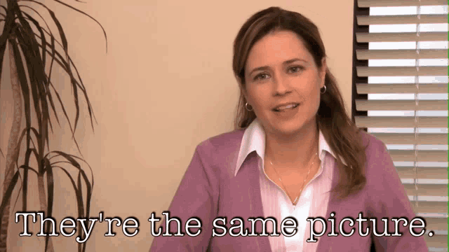 Theyre The Same Picture The Office GIF - Theyre The Same Picture The Office Pam - Discover & Share GIFs Theyre The Same Picture The Office GIF - Theyre The Same Picture The Office Pam - Discover & Share GIFs
