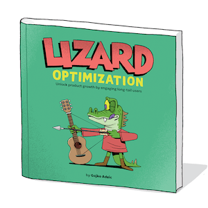 The cover of Gojko Adzic's book Lizard Optimization.