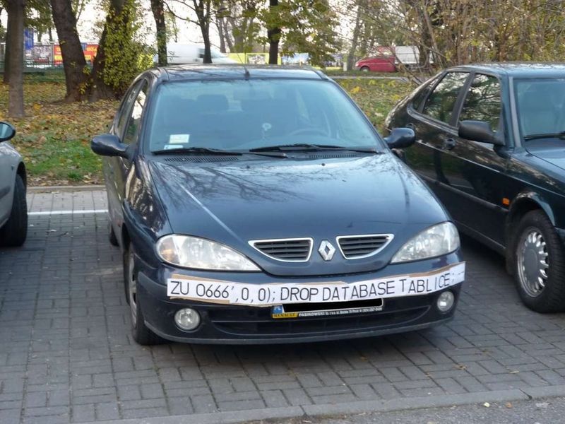 Speed camera SQL Injection : r/geek