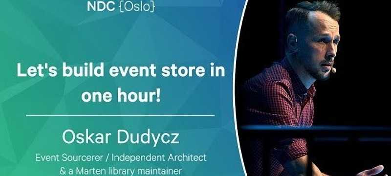 Let's build event store in one hour!