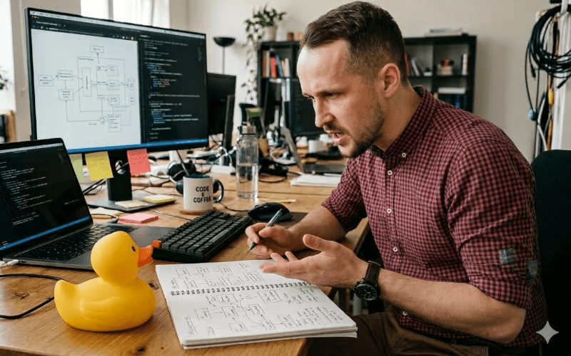 Interactive Rubber Ducking With GenAI